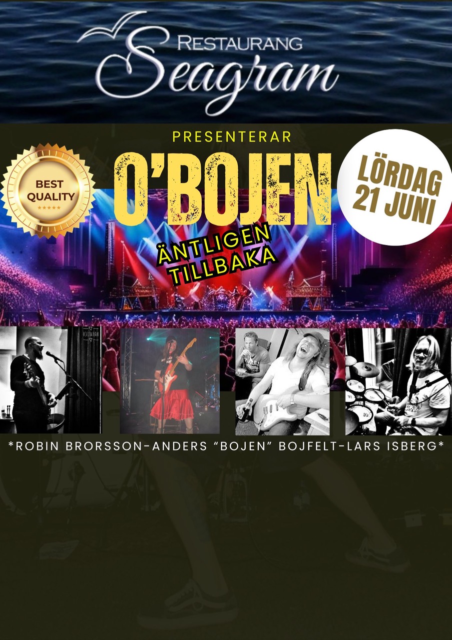 O'Bojen Seagram 21 juni